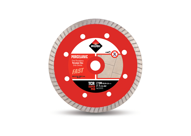 Diamant-Trennscheibe Rubi TCR 180 SUPERPRO