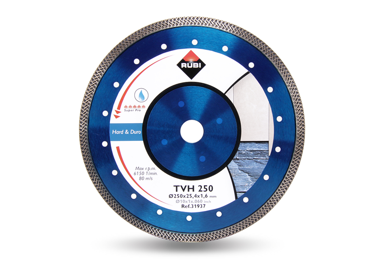 Diamant- Trennscheibe 250mm Rubi TVH 250 SUPERPRO