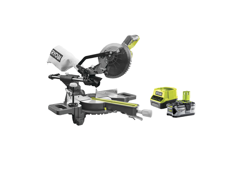 Kapp- und Gehrungssäge Ryobi ONE+ RMS18190-140G 1x4,0Ah
