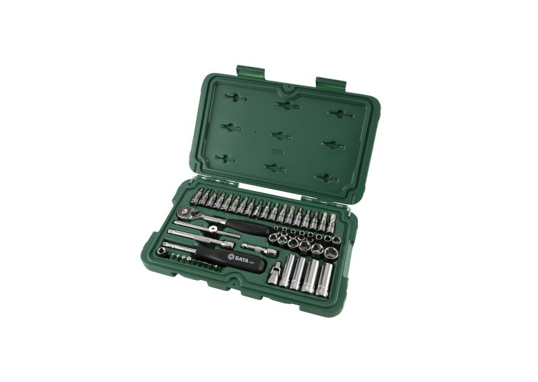 Steckschlüssel-Set 1/4", 52-tlg. Sata ST09002SJ