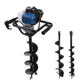 Benzinbetriebener Bodenbohrer Scheppach EB2000