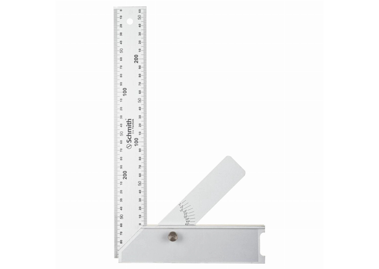 Aluminiumwinkel mit Winkelmesser 400 mm Schmith SKAL-400B