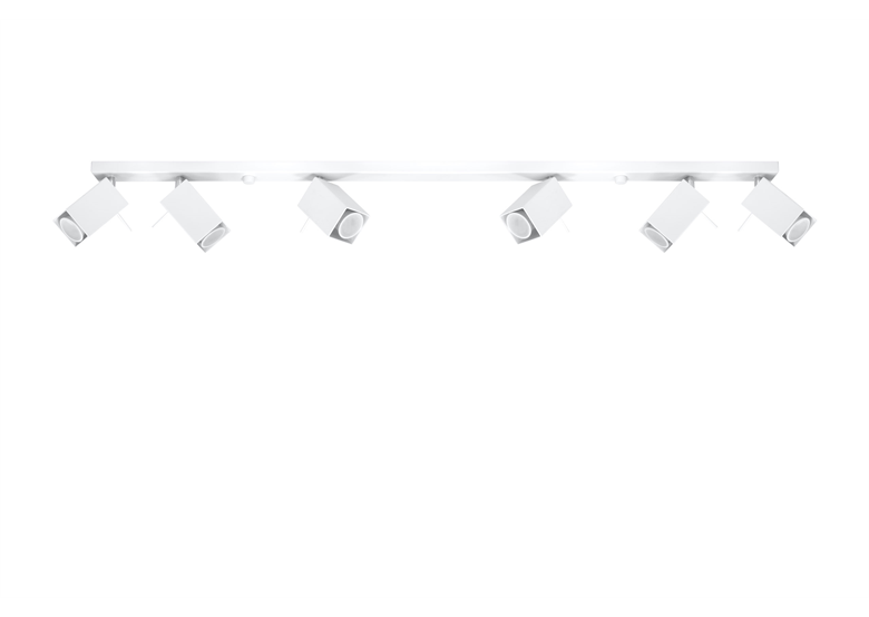 Deckenleuchte MERIDA 6L weiß Sollux Lighting Bittersweet Shimmer