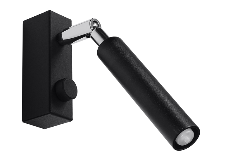 Wandleuchte EYETECH 1 schwarz Sollux Lighting Bittersweet Shimmer