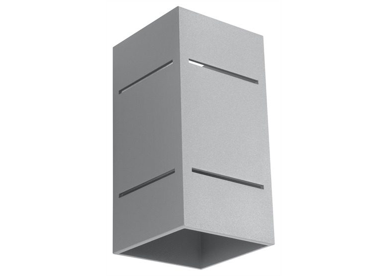 Wandleuchte BLOCCO grau Sollux Lighting Deep Space