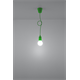Pendelleuchte DIEGO 1 grün Sollux Lighting Nickel