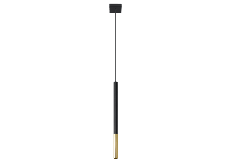 Pendelleuchte MOZAICA 1 schwarz/golden Sollux Lighting Ocean Green