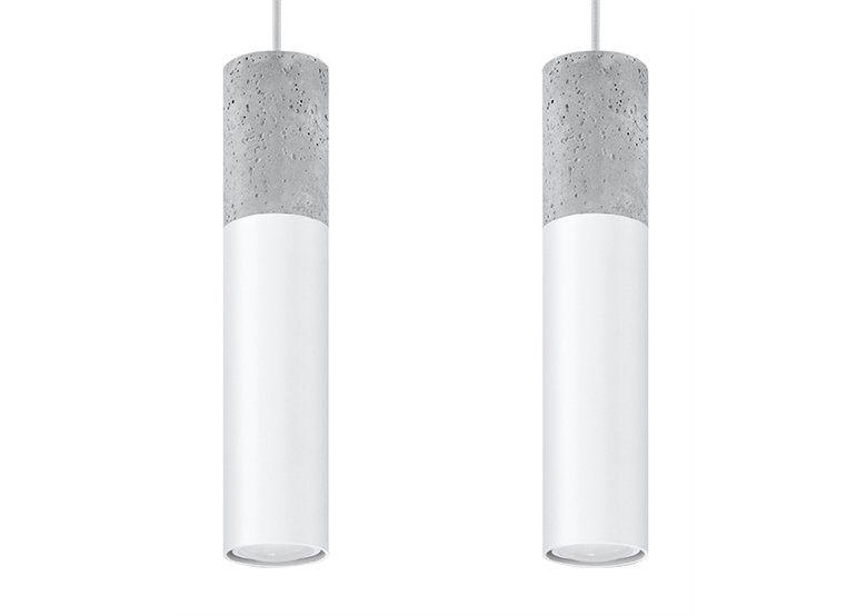 Pendelleuchte BORGIO 2 weiß Sollux Lighting Persian Indigo