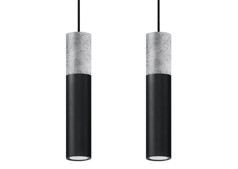 Pendelleuchte BORGIO 2 schwarz Sollux Lighting Persian Indigo