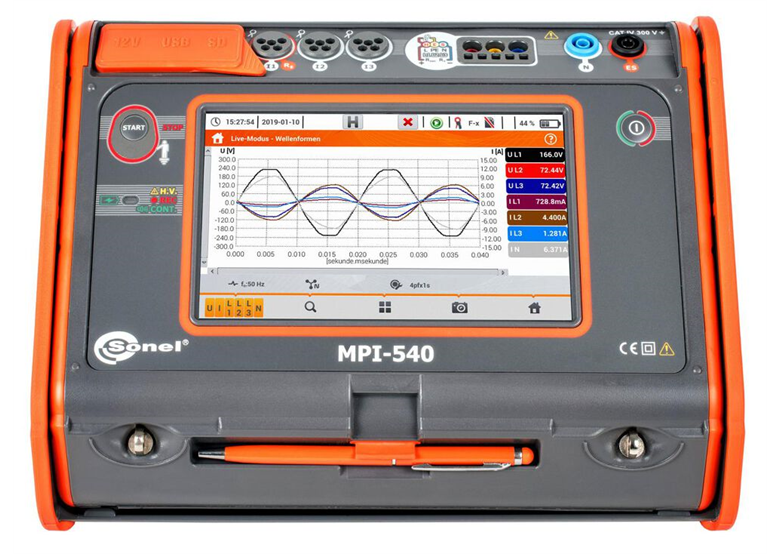 Messgerät für Elektroinstallationen Sonel WMPLMPI540S