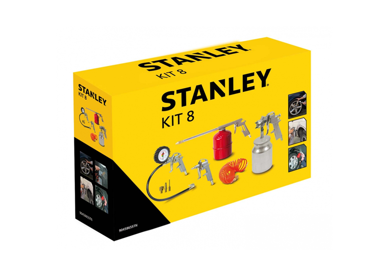 Druckluft-Set, 8 St. Stanley 9045865STN