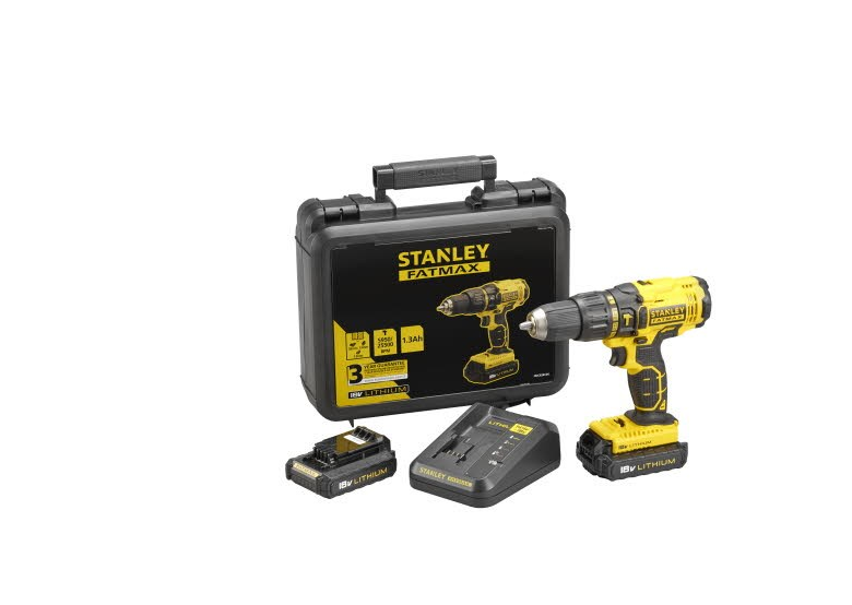 Akku-Schlagbohrschrauber Stanley FatMax FMC626C2K 2x1,3Ah