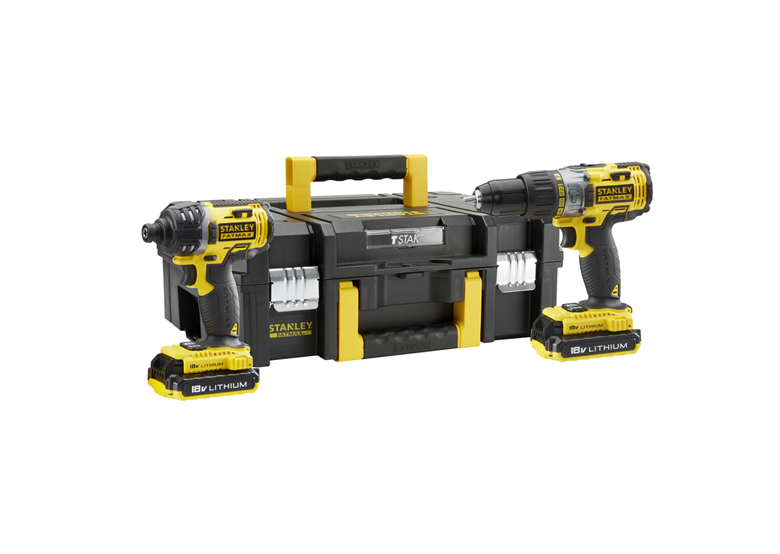 Werkzeugset 18V Stanley FMCK461D2T 2x2.0Ah