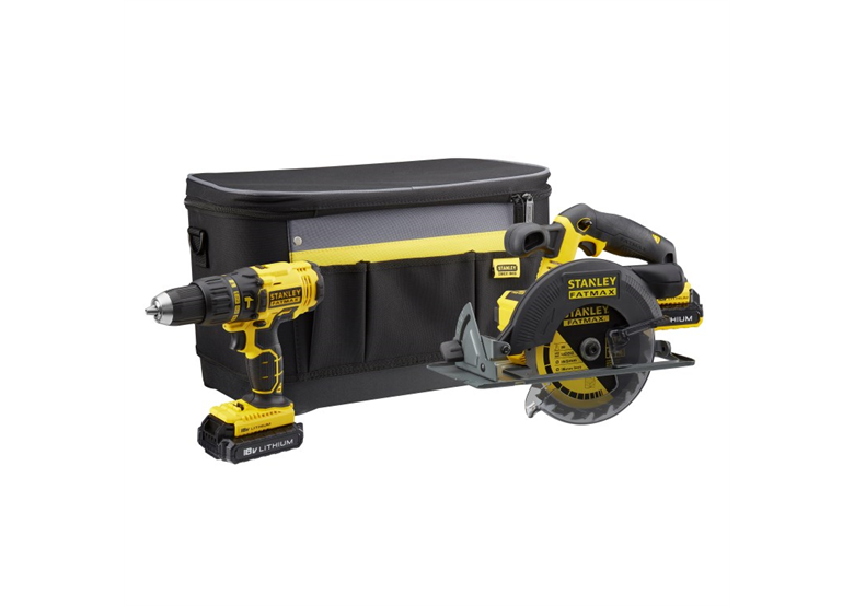 Werkzeugset 18V Stanley FMCK462D2S 2x2.0Ah