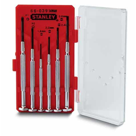 6-tlg. Uhrmacherset Stanley S/66-039-1