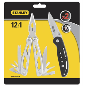 Multi-Tool 12in1 + Klappmesser Stanley STHT0-71028