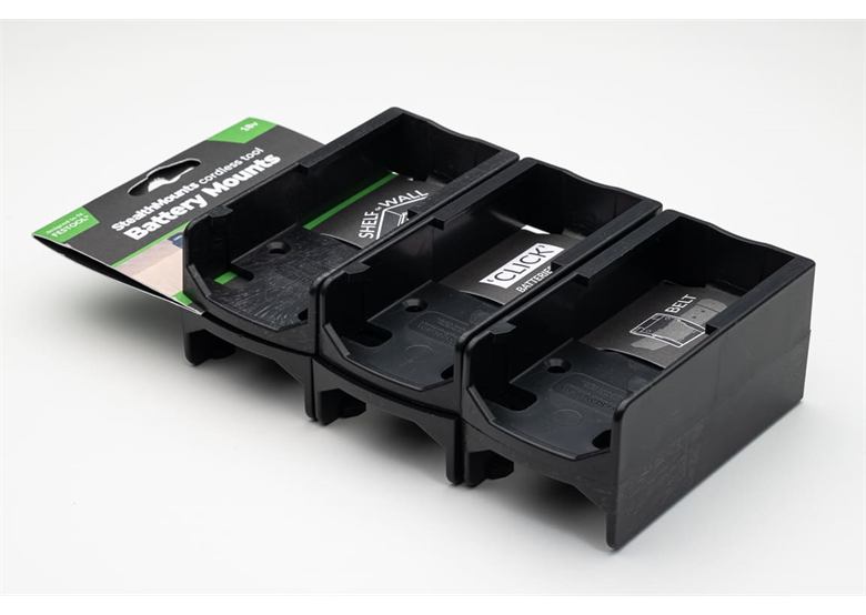 Griffe für Akkus Festool 18V, 6 Stück Stealth Mounts BM-FT18-BLK-6