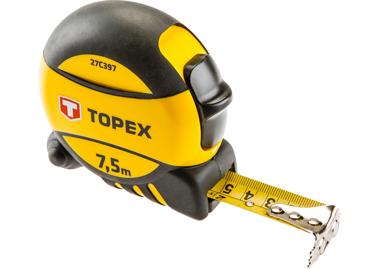 Maßband 7.5m x 25mm Topex 27C397