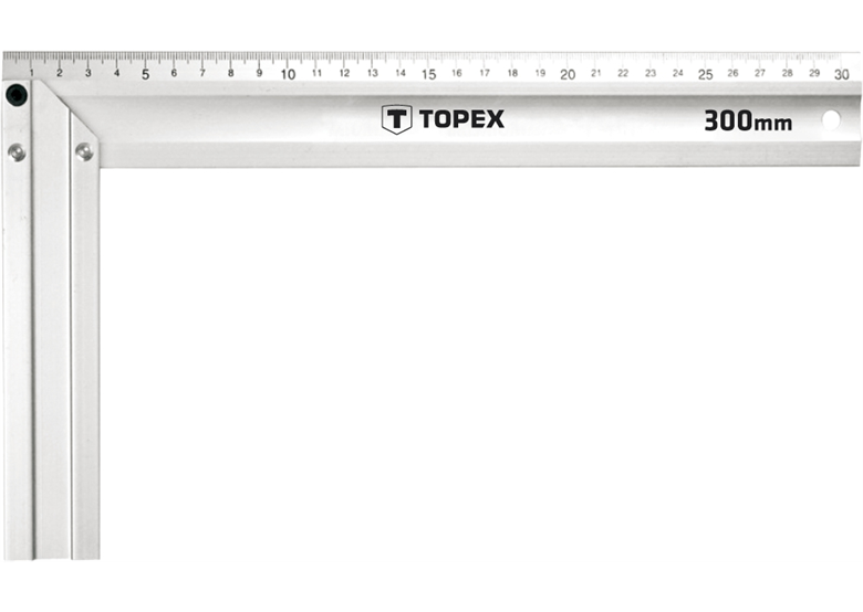 Aluwinkeleisen 500x235 mm Topex 30C365