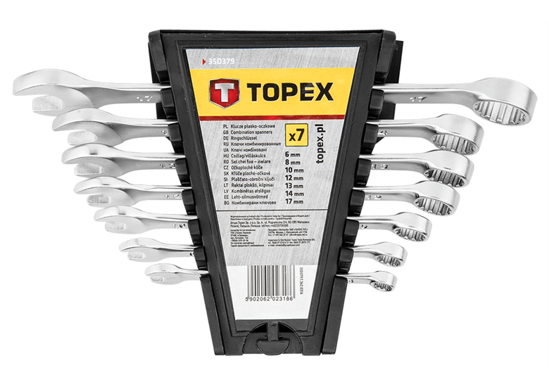 Combination spanner set Topex 35D379