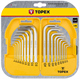 Sechskantschlüssel und Torx, Set 18 Stk. Topex 35D952