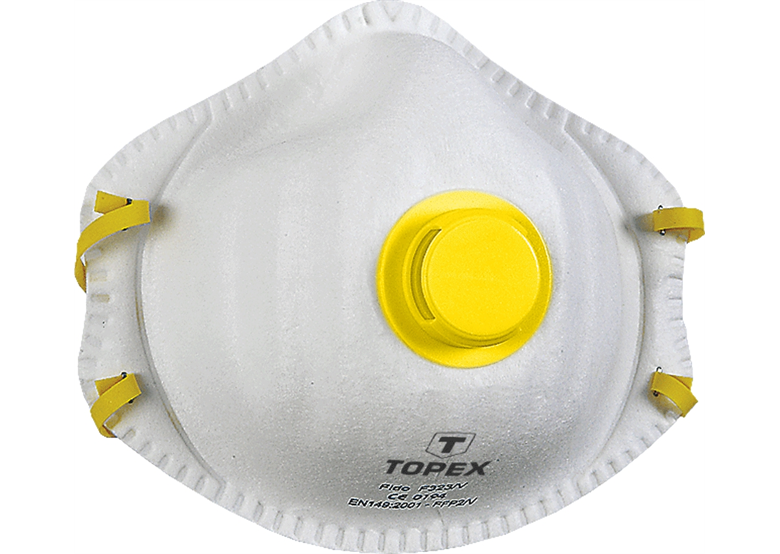 Atemschutzmasken mit Ventil Topex 82S132
