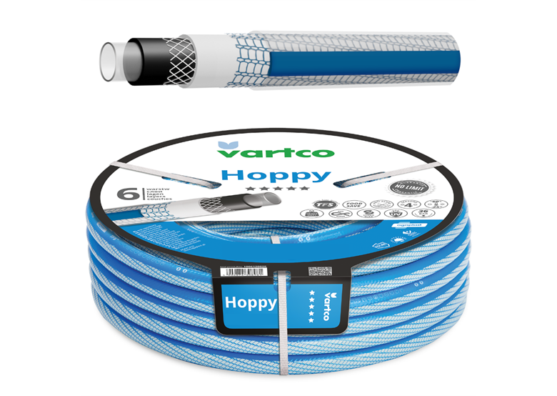 Gartenschlauch 1/2" 30m 6-lagig HOPPY TFS Vartco HOPPY TFS 1006120030