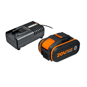 Akku 20V 4,0Ah und Ladegerät 2A Worx Power Share WA3604