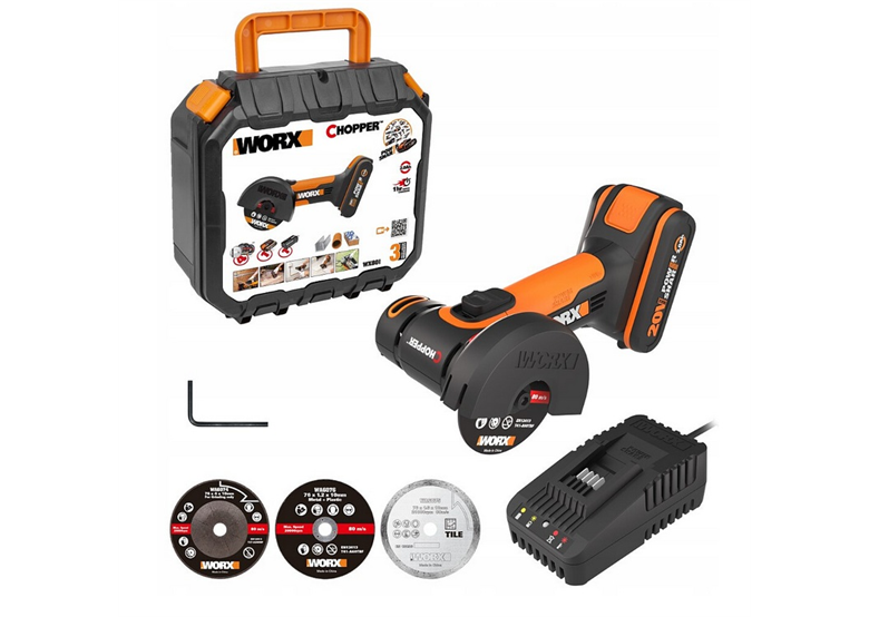 Mini-Winkelschleifer Worx WX801