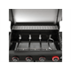 4+1-Gasgrill mit fettfreier Fritteuse Yato YG-20036