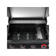 4+1-Gasgrill mit fettfreier Fritteuse Yato YG-20036