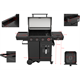4+1-Gasgrill mit fettfreier Fritteuse Yato YG-20036