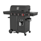 4+1-Gasgrill mit fettfreier Fritteuse Yato YG-20036