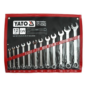 Flach- Ringschlüssel Set 8-24 mm Yato YT-0362
