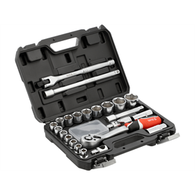 1/2"-Steckschlüsselsatz, 24-teilig Yato YT-12662