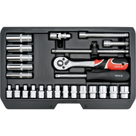 25-tlg. Werkzeug-Set, 1/4' Yato YT-14461