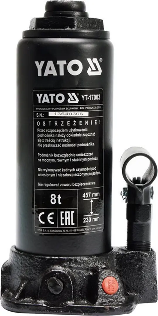 Hydraulische Säulenhebebühne 8t Yato YT-17003