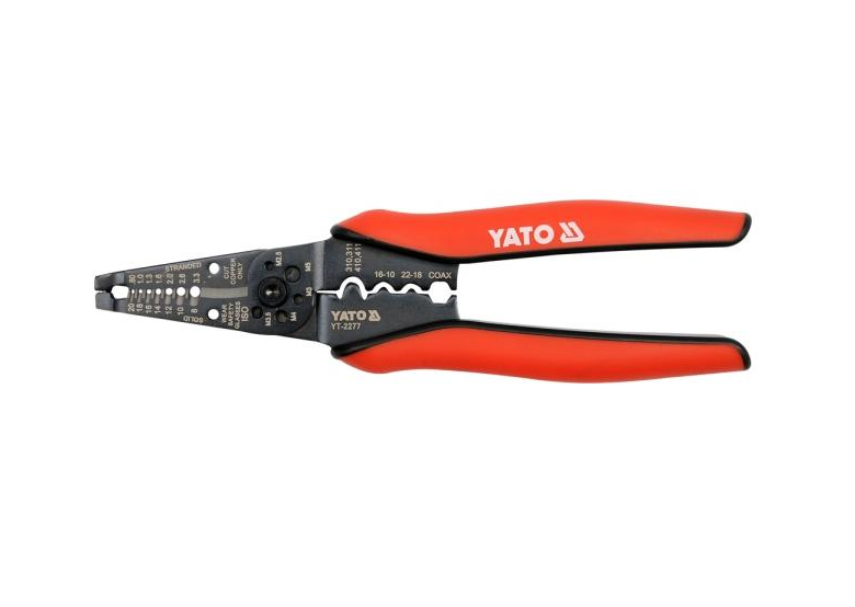 Zange für Isolationsabnahme 210 mm 0,5 - 6 mm² Yato YT-2277