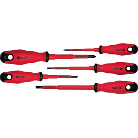 Schraubendreher Satz, 1000V, isoliert, 5 Stck. Yato YT-2827