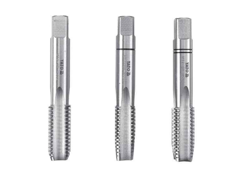 Gewindeschneidbohrer hss m2, m14, 3 Stück Yato YT-2940