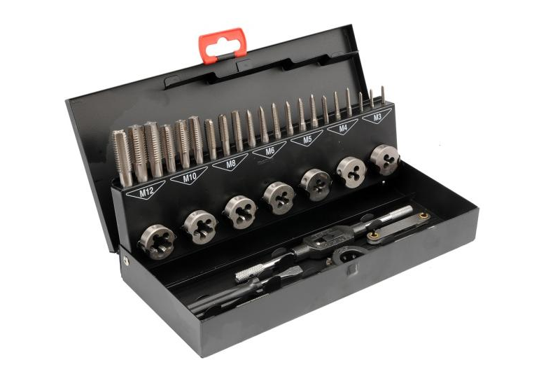 Gewindeschneidersatz M3-M12, 32 Stck. Yato YT-2975