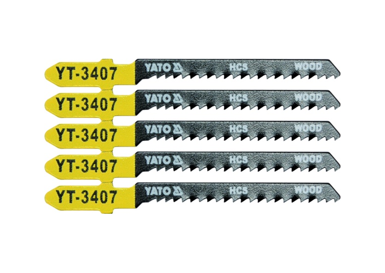 Sägeblatt für Stichsäge Holz Typ T13TPI Yato YT-3407