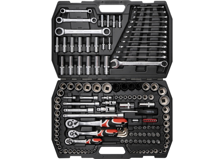 Werkzeug Set 1/2", 150- teilig, xxl Yato YT-3881