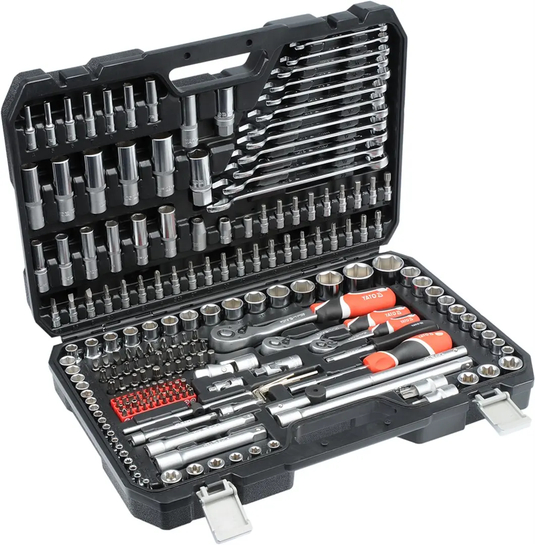 Werkzeug-Set xxl 1/4, 3/8, 1/2  216 Stk. Yato YT-38841