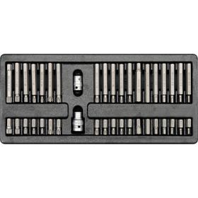 40-tlg. Einlage mit Bits Yato YT-5538