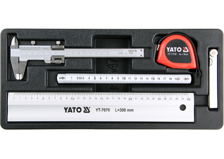 Schubladeneinsatz, Messwerkzeuge Yato YT-55474