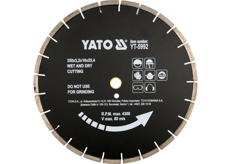 Diamant- Trennscheibe Yato YT-5994