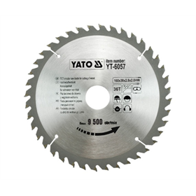 Kreissägeblatt, Hartmetall 160 x 36 x 30 mm Yato YT-6057