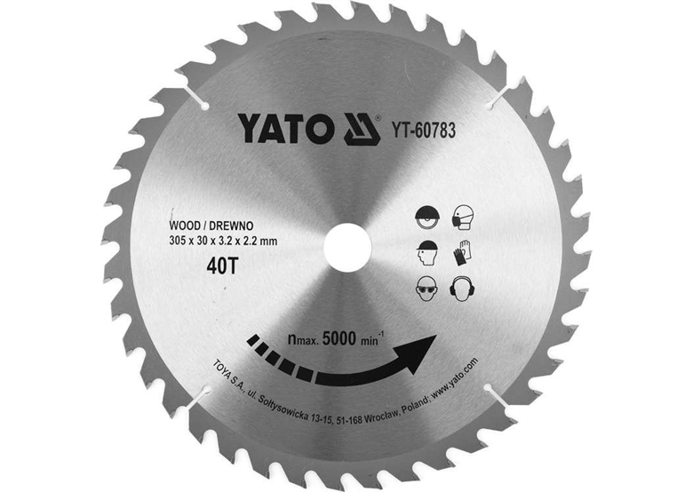 Sägeblatt Widia für Holz 305x30mm Yato YT-60783