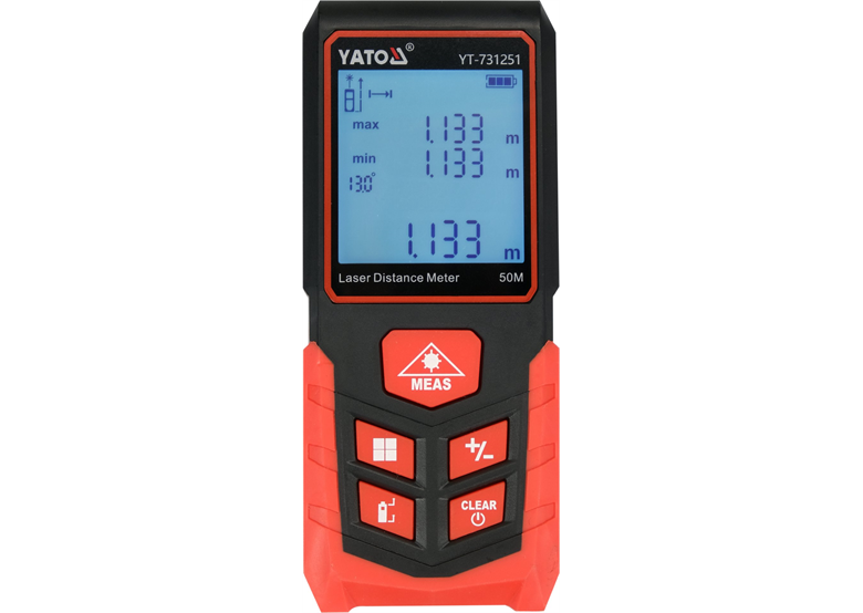 Laser-Entfernungsmesser 50 m Yato YT-731251